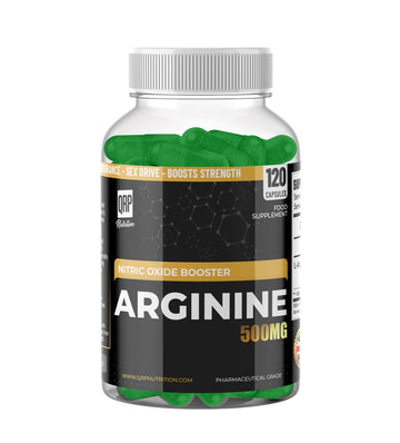 Arginine 500mg QRP Nutrition 120 capsules | Megapump